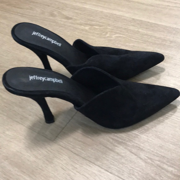 LF Shoes - Jeffrey Campbell LF stores suede slip ons
